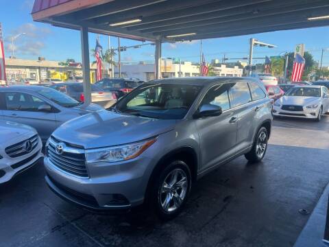 2014 Toyota Highlander for sale at American Auto Sales in Hialeah FL