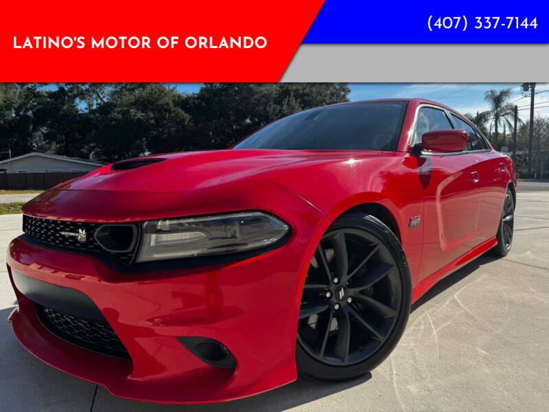 2019 Dodge Charger for sale at LATINO'S MOTOR OF ORLANDO in Orlando FL