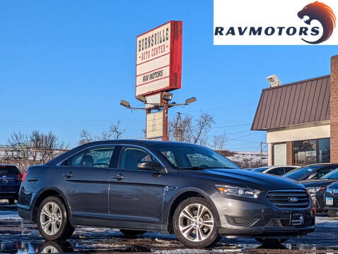 2017 Ford Taurus for sale at RAVMOTORS- Burnsville in Burnsville MN
