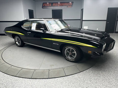 1971 Pontiac GTO for sale at Fuel Required in Mcdonald PA