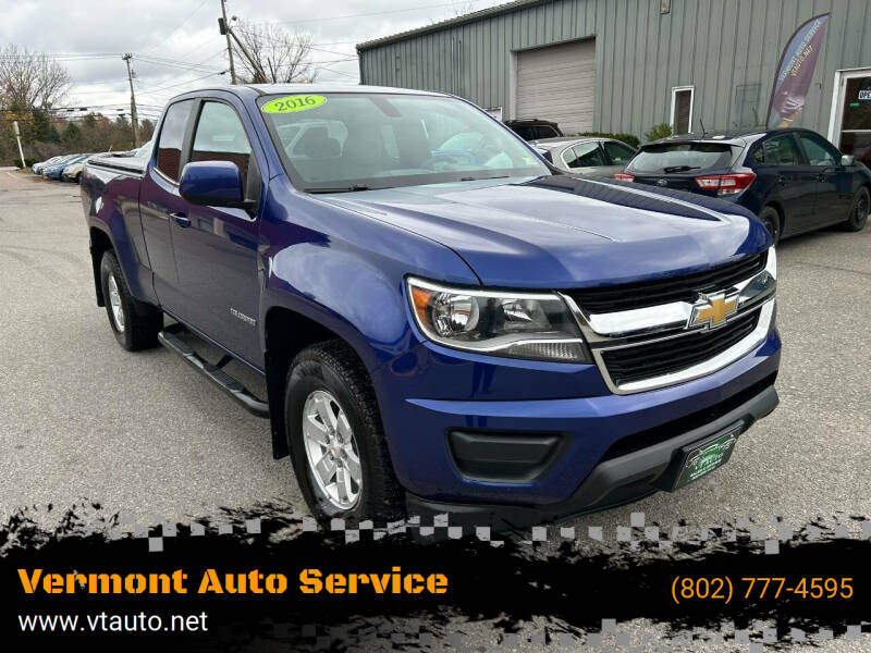 2016 Chevrolet Colorado for sale at Vermont Auto Service in South Burlington VT