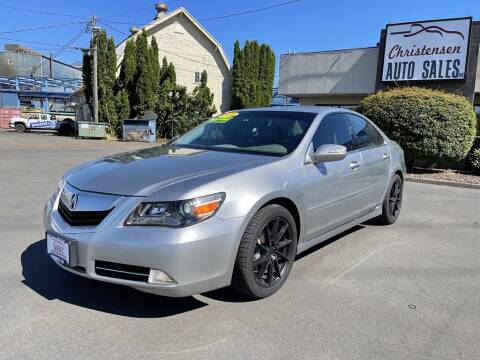 2010 Acura RL for sale at Christensen Auto Sales Inc in Mcminnville OR
