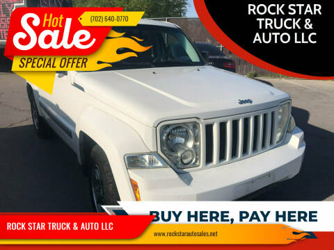 2008 Jeep Liberty for sale at ROCK STAR TRUCK & AUTO LLC in Las Vegas NV