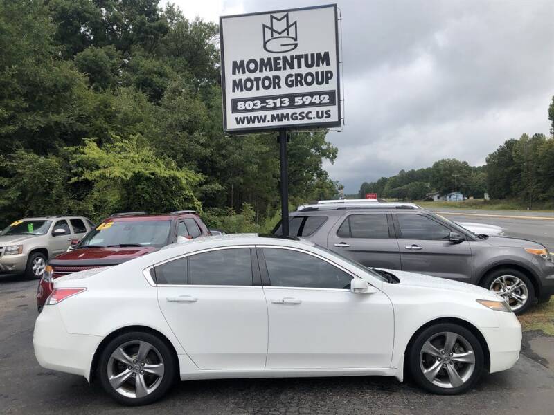 2012 Acura TL for sale at Momentum Motor Group in Lancaster SC