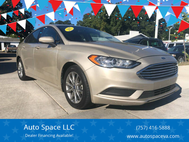 2017 Ford Fusion for sale at Auto Space LLC in Norfolk VA