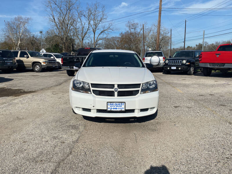 2010 Dodge Avenger for sale at CAR QUEST AUTO SALES in Houston TX