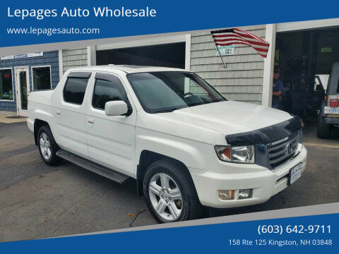 2012 Honda Ridgeline for sale at Lepages Auto Wholesale in Kingston NH