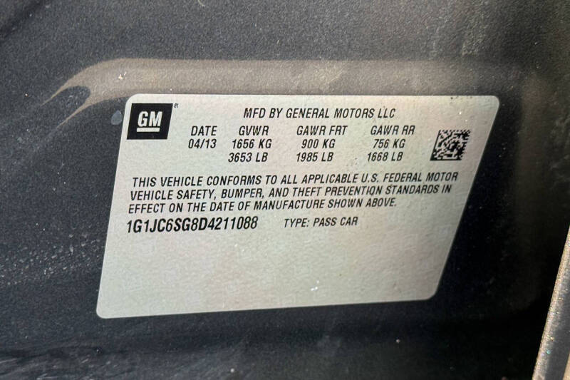 2013 Chevrolet Sonic LT Auto