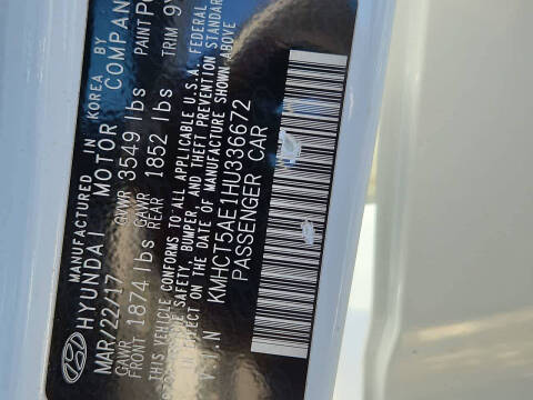 2017 Hyundai Accent SE