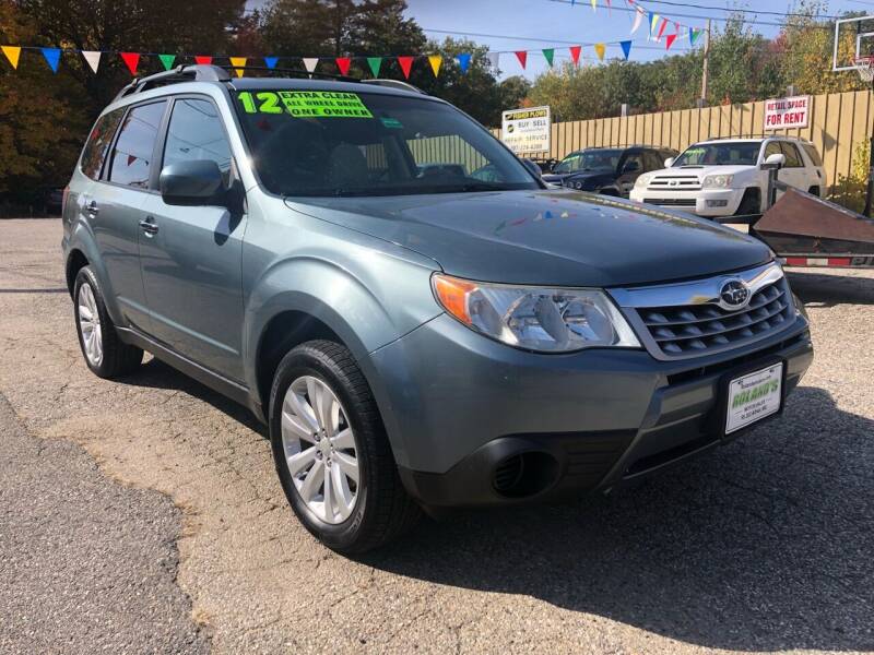 2012 Subaru Forester for sale at Roland's Motor Sales in Alfred ME
