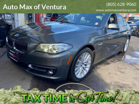 2014 BMW 5 Series for sale at Auto Max of Ventura in Ventura CA