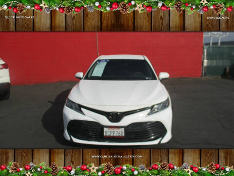 2018 Toyota Camry for sale at Quick Auto Sales in Ceres CA