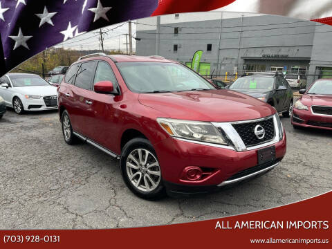 2016 Nissan Pathfinder for sale at All American Imports in Alexandria VA