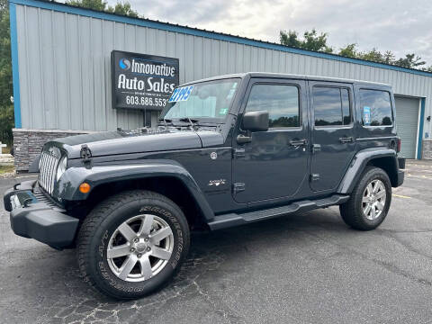 2016 Jeep Wrangler Unlimited for sale at Innovative Auto Sales in Hooksett NH