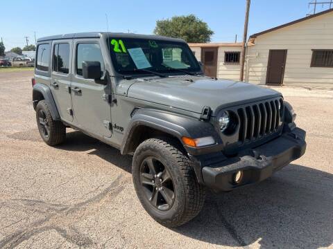 2021 Jeep Wrangler Unlimited for sale at Rauls Auto Sales in Amarillo TX