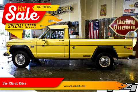 1976 Jeep J-20 for sale at Cool Classic Rides in Sherwood OR