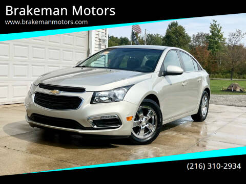 2016 Chevrolet Cruze Limited for sale at Brakeman Motors in Painesville OH