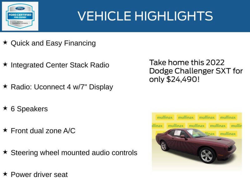 2022 Dodge Challenger SXT