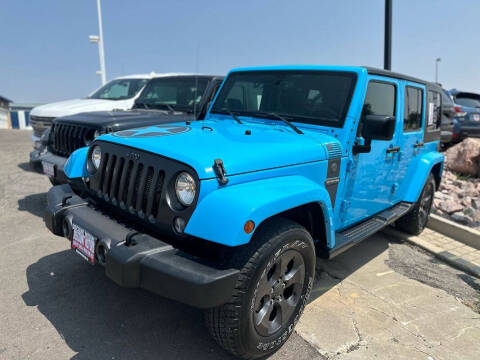 2017 Jeep Wrangler Unlimited for sale at Discount Motors in Pueblo CO