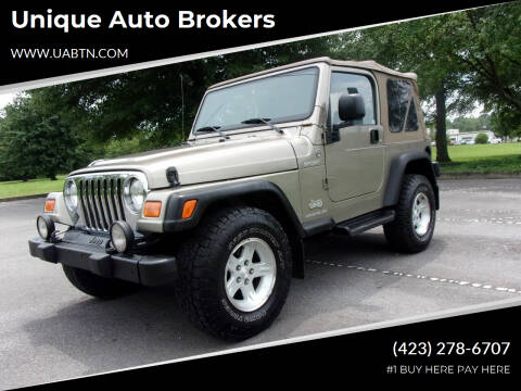 2006 Jeep Wrangler for sale at Unique Auto Brokers in Kingsport TN