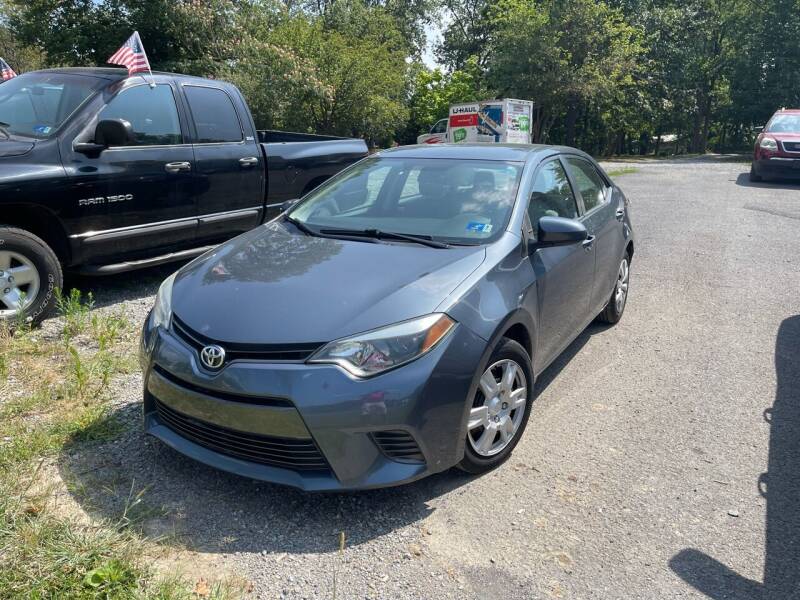 2015 Toyota Corolla for sale at Noble PreOwned Auto Sales in Martinsburg WV