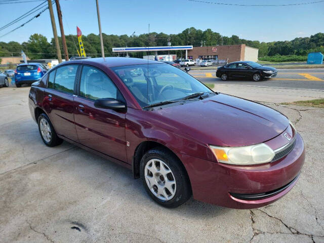 2003 Saturn Ion for sale at Your Autodealer Inc. in Mcdonough, GA