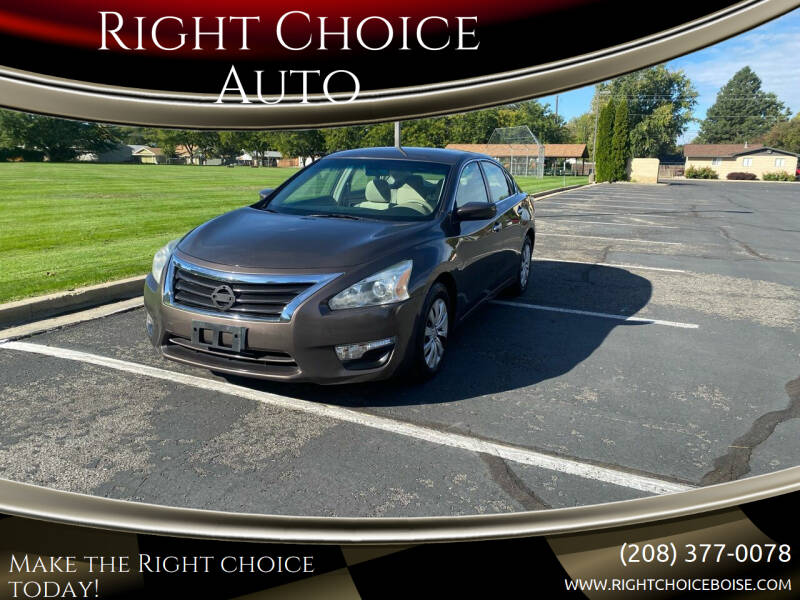 2013 Nissan Altima for sale at Right Choice Auto in Boise ID