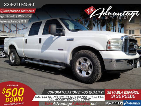 2006 Ford F-250 Super Duty for sale at ADVANTAGE AUTO SALES INC in Bell CA