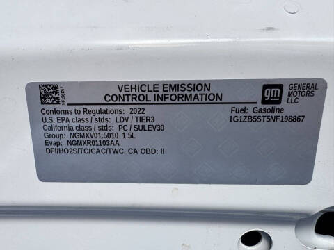 2022 Chevrolet Malibu LS