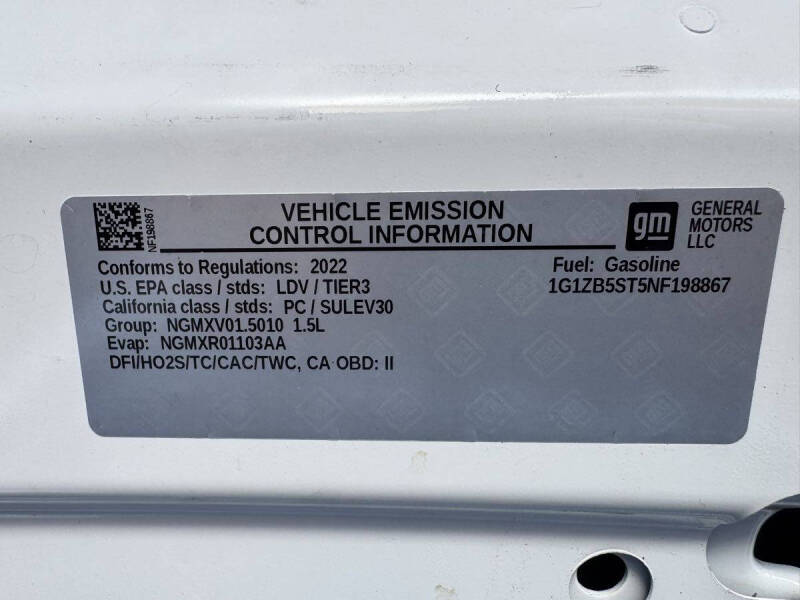 2022 Chevrolet Malibu LS