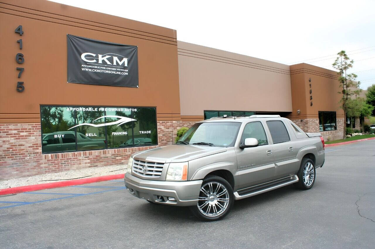 2002 Cadillac Escalade EXT for sale at CK Motors in Murrieta, CA