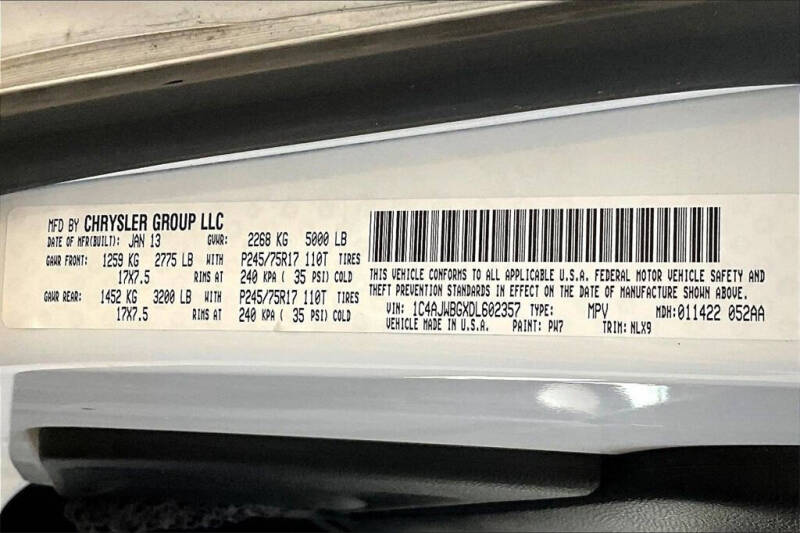 2013 Jeep Wrangler Sahara