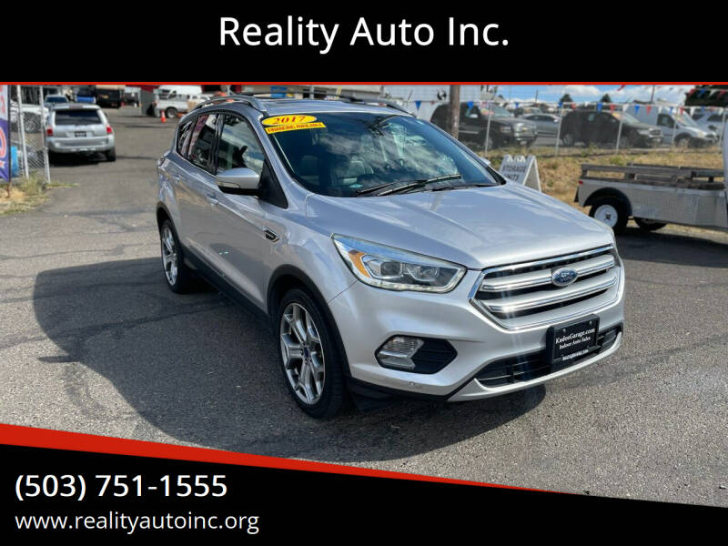 2017 Ford Escape for sale at Reality Auto Inc. in Salem OR