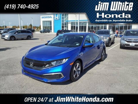 2020 Honda Civic for sale at The Credit Miracle Network Team at Jim White Honda in Maumee OH