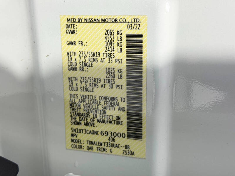 2022 Nissan Rogue SL