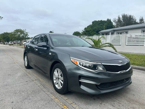 2018 Kia Optima for sale at MIAMI FINE CARS & TRUCKS in Hialeah FL