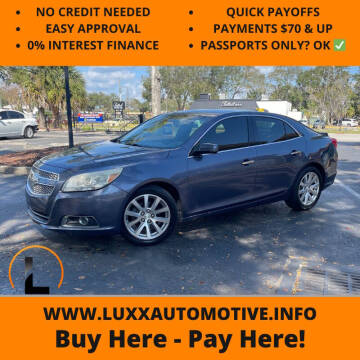 2013 Chevrolet Malibu for sale at Luxx Automotive LLC in Casselberry FL