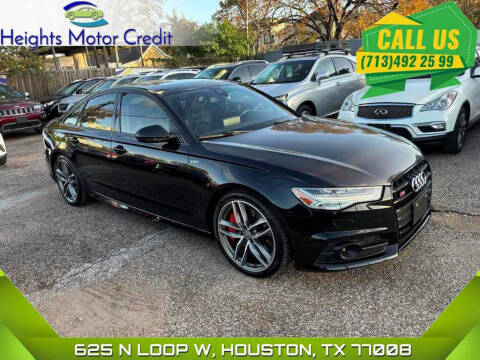 2018 Audi S6 for sale at Heights Motor Credit in Houston TX