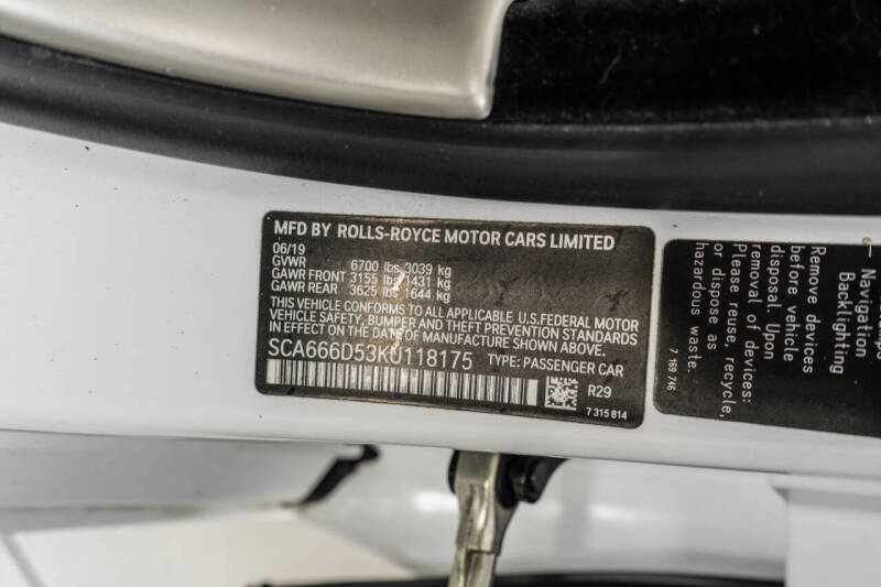 2019 Rolls-Royce Dawn