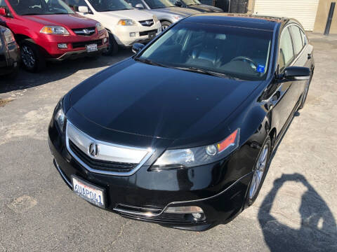 2012 Acura TL for sale at 101 Auto Sales in Sacramento CA