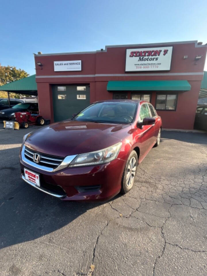 2014 Honda Accord for sale at STATION 7 MOTORS in New Bedford, MA