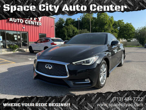 2017 Infiniti Q60 for sale at Space City Auto Center in Houston TX