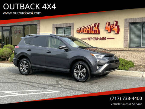 2018 Toyota RAV4 for sale at OUTBACK 4X4 in Ephrata PA