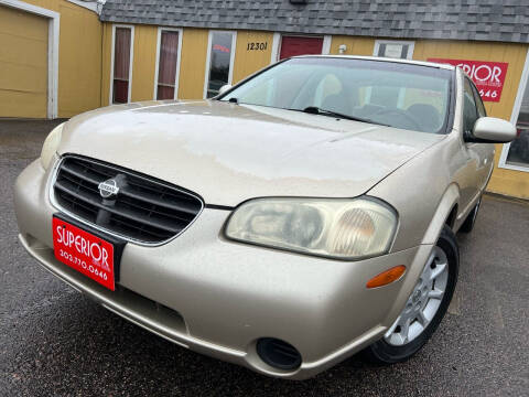 2001 Nissan Maxima for sale at Superior Auto Sales, LLC in Wheat Ridge CO