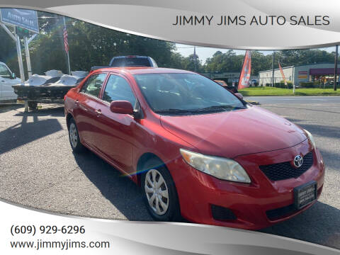 2009 Toyota Corolla for sale at Jimmy Jims Auto Sales in Tabernacle NJ