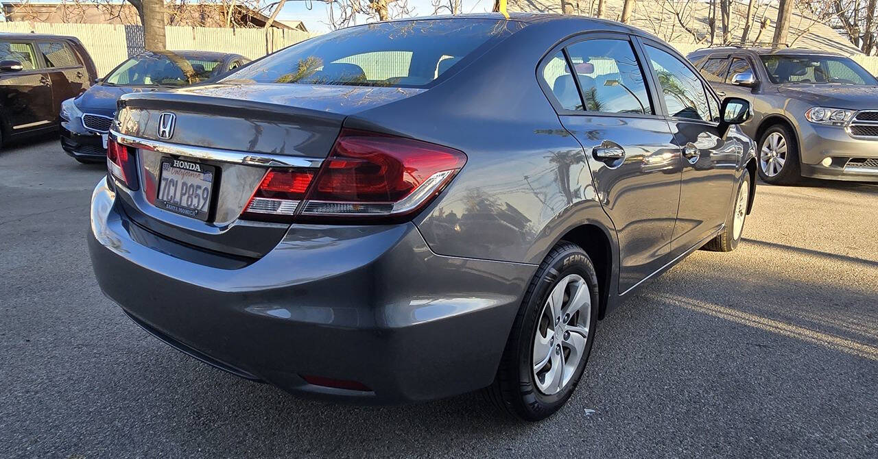 2013 Honda Civic for sale at High Rev Autos in Fontana, CA