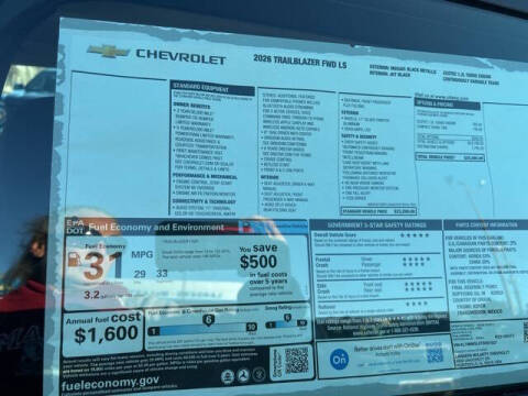 2026 Chevrolet TrailBlazer LS