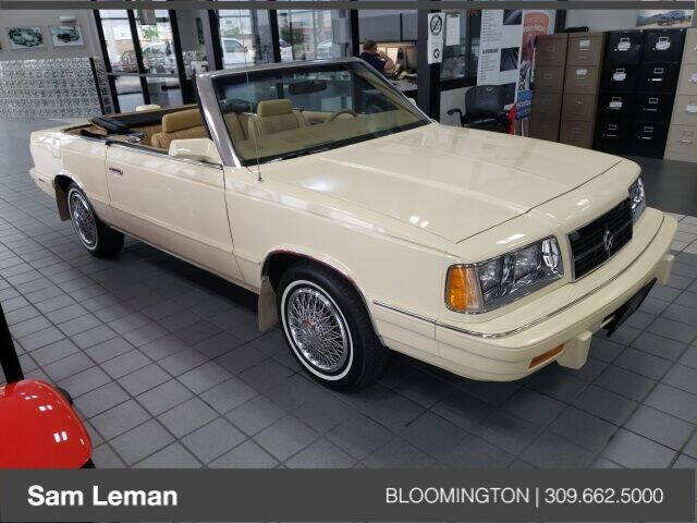 1986 Dodge 600 for sale at Sam Leman CDJR Bloomington in Bloomington IL