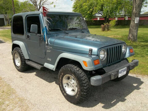 1999 Jeep Wrangler for sale at Hartman's Auto Sales in Victoria TX