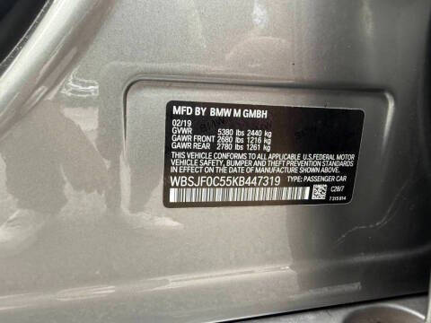 2019 BMW M5 Competition